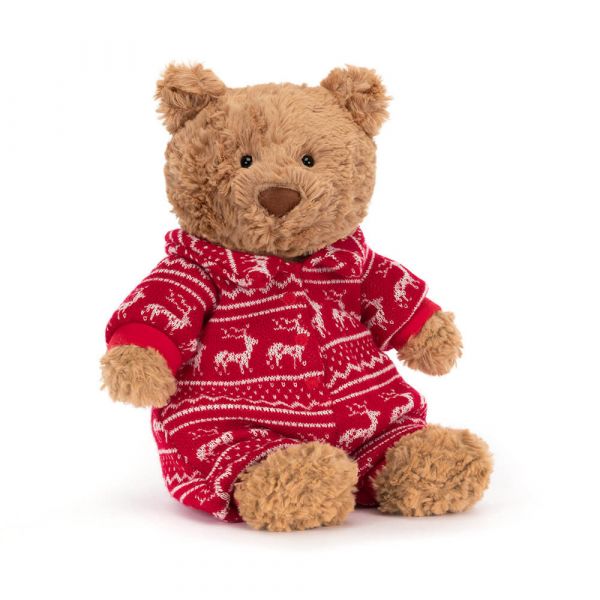 Bär im Schlafanzug - Bartholomew Bear Winter Pyjamas